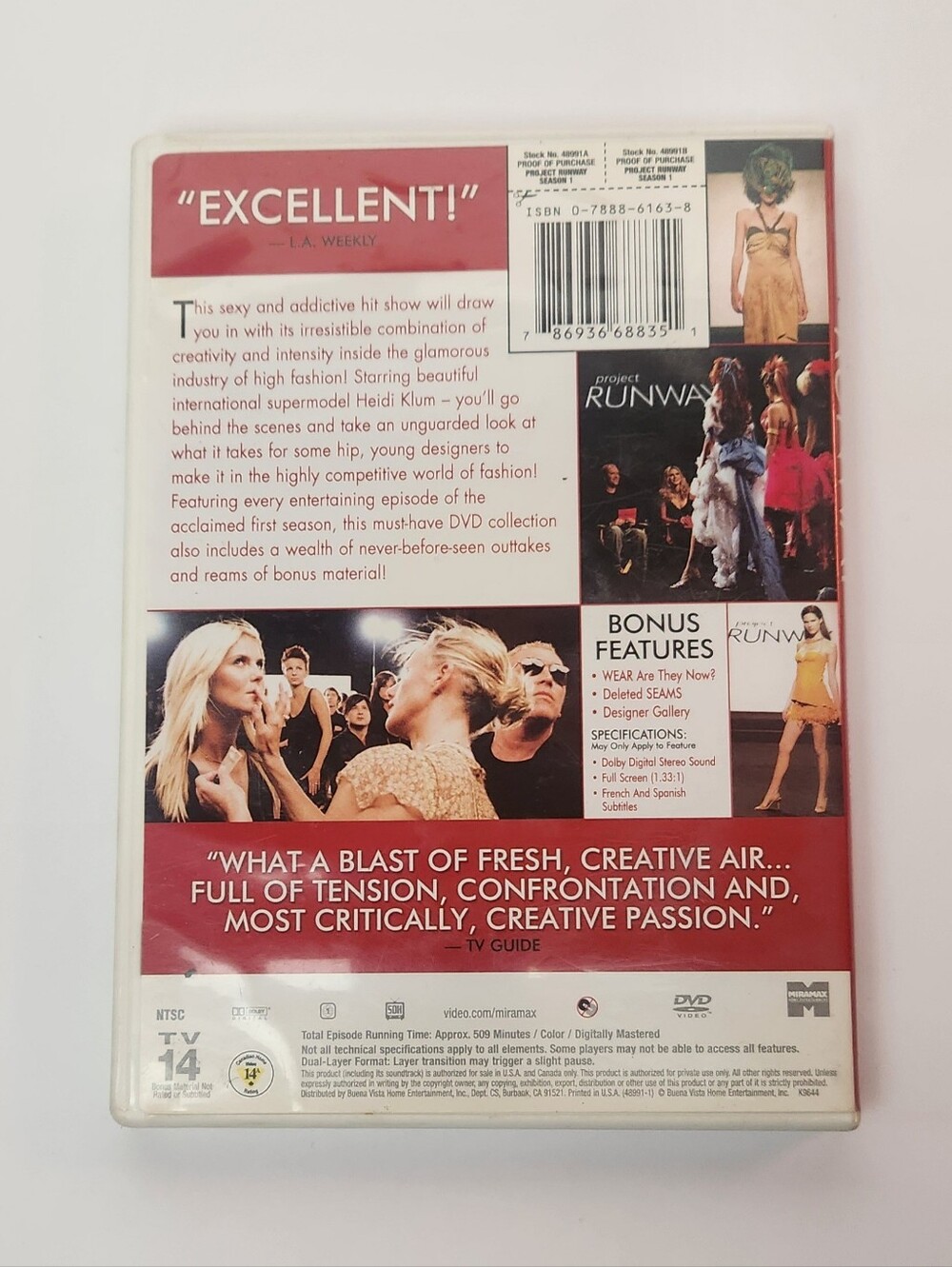 Project Runway: Season One DVD Set - Picture 2 of 4